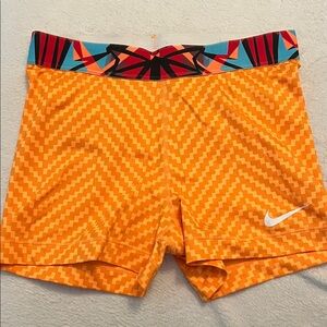Nike women’s orange spandex